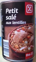Petit salé aux lentilles