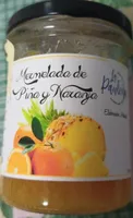 Mermelada de piña y naranja