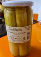 Puerros al natural
