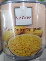 Maíz dulce en grano
