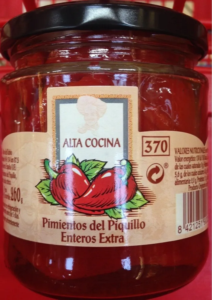 Pimientos del piquillo enteros extra