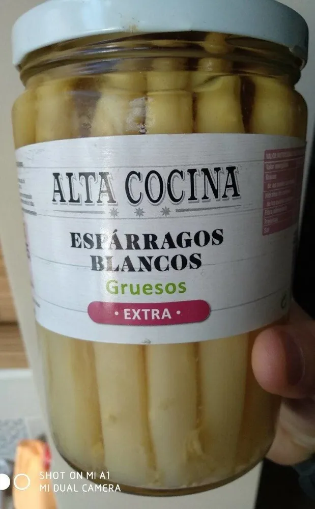 Espárragos blancos
