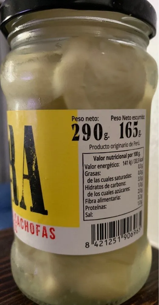 Corazones de alcachofas