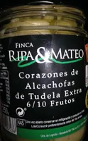 Corazones de alcachofas de Tudela extra