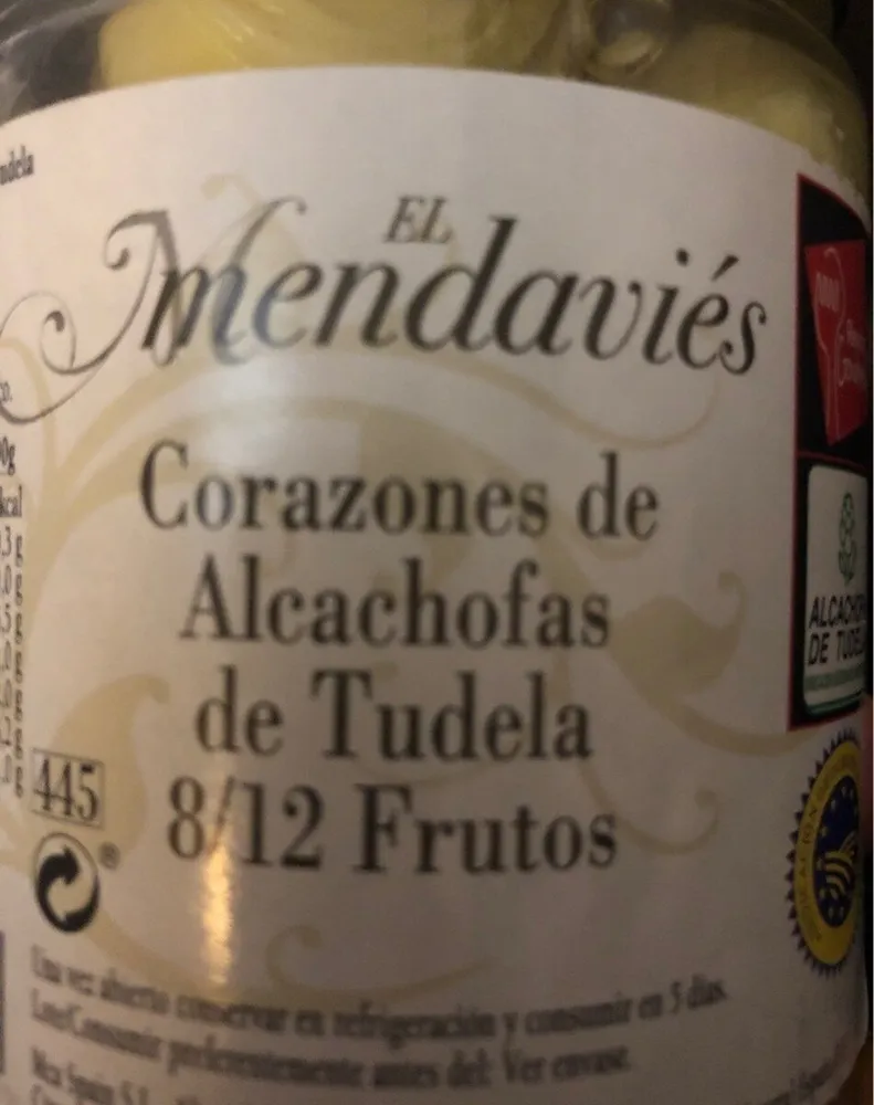 Corazones de alcachofa