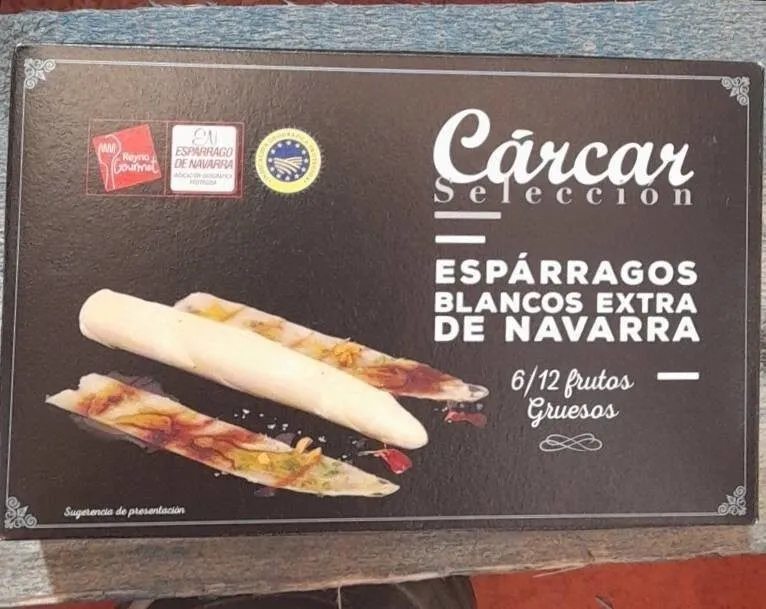 Espárragos blancos extra de Navarra