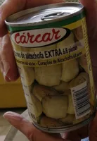 Corazones de alcachofas