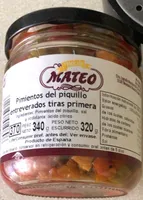 Pimientos del piquillo entreverados tiras primera