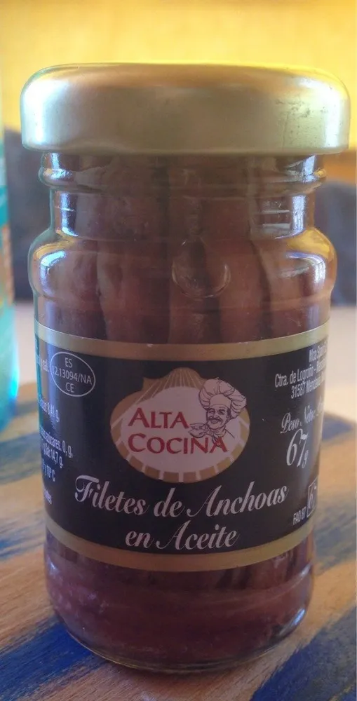 Filetes de ànchoas