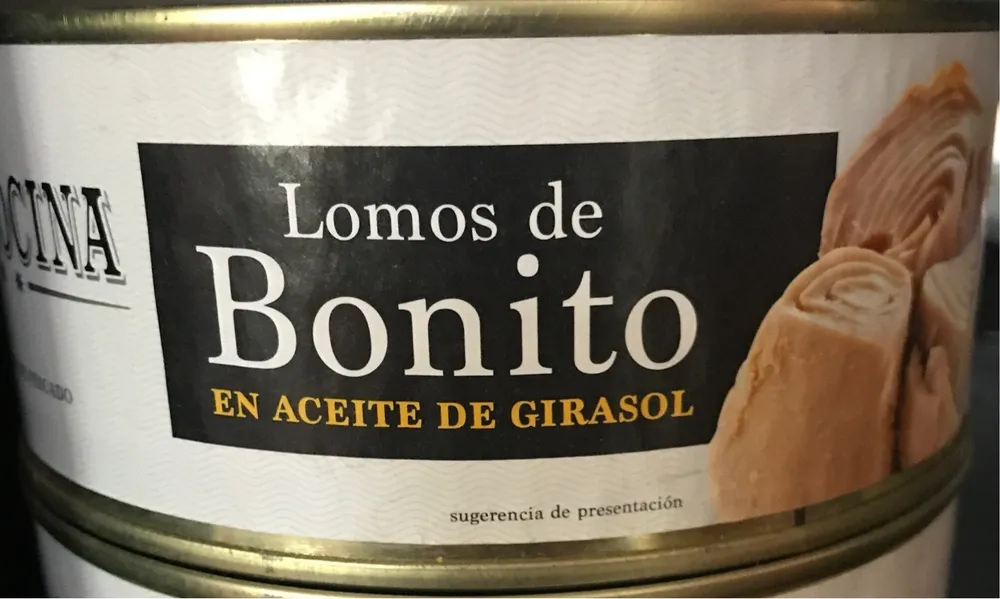 Lomos de bonito en aceite de girasol