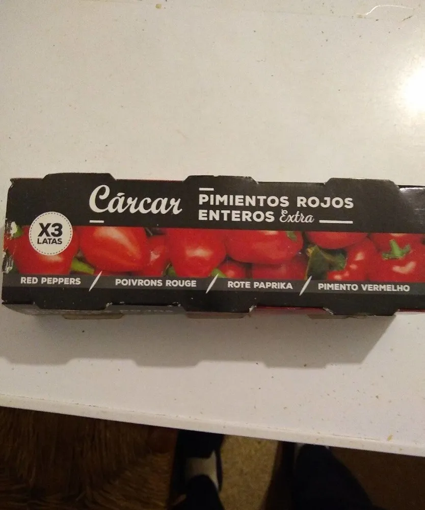 Pimientos Rojos enteros Extra