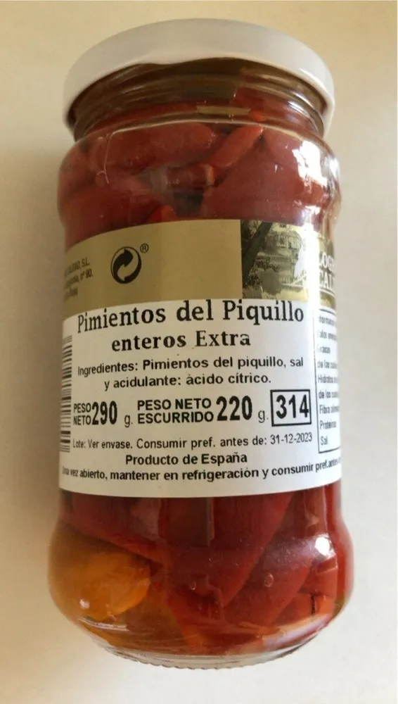 Pimientos del piquillo
