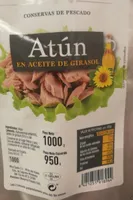 Atún en aceite de girasol