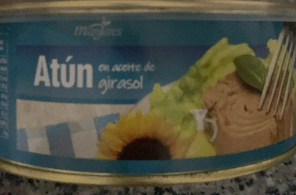 Atún en aceite de girasol
