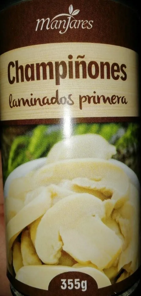Champiñones laminados