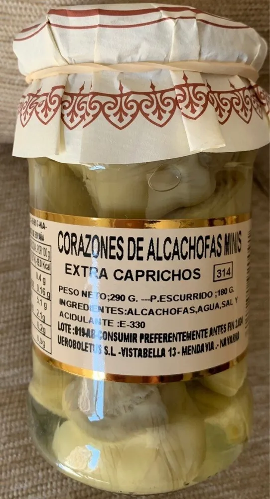 Corazones de alcachofa minis