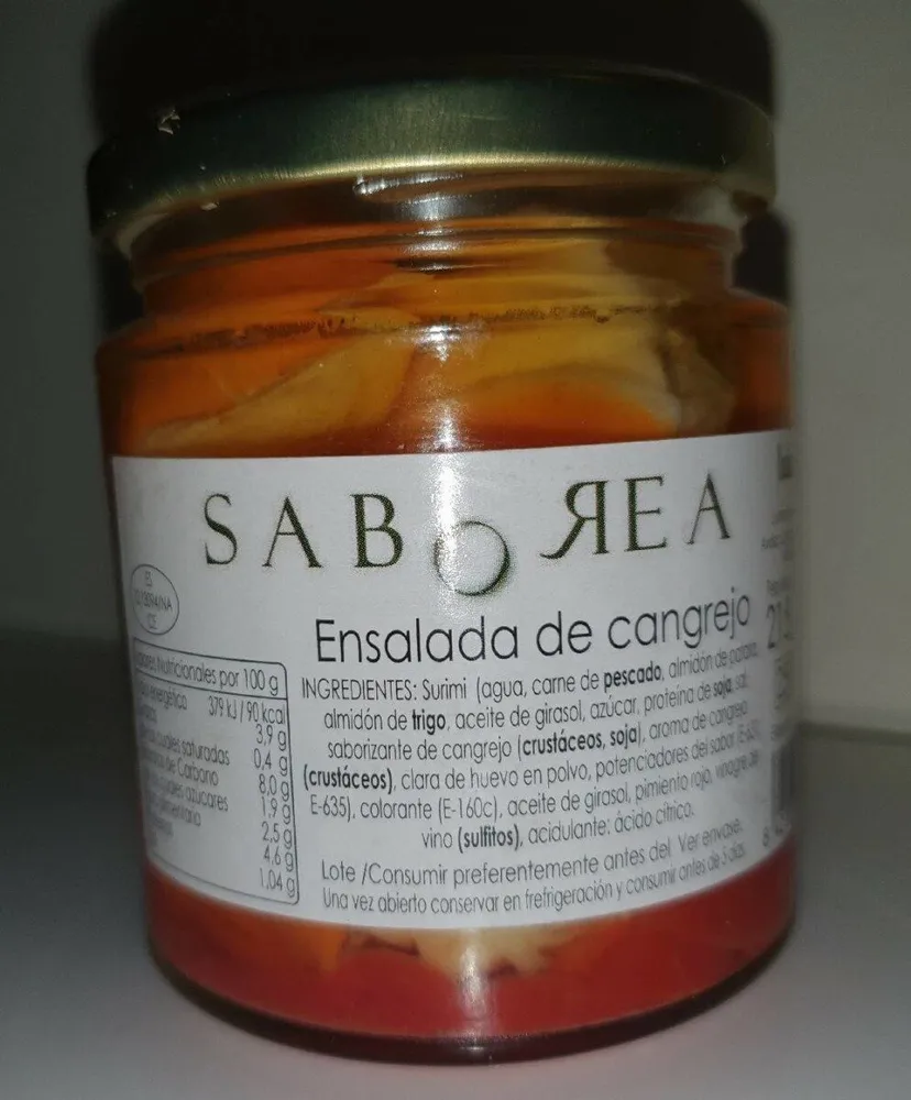 Ensalada de cangrejo