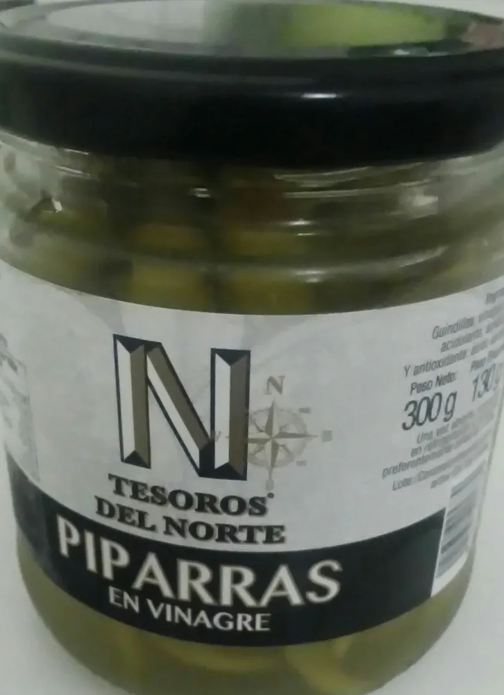 Piparras en vinagre