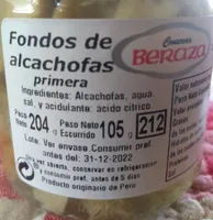 Condo alcachofas