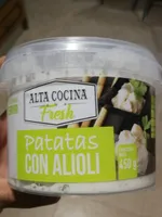 Patatas con alioli