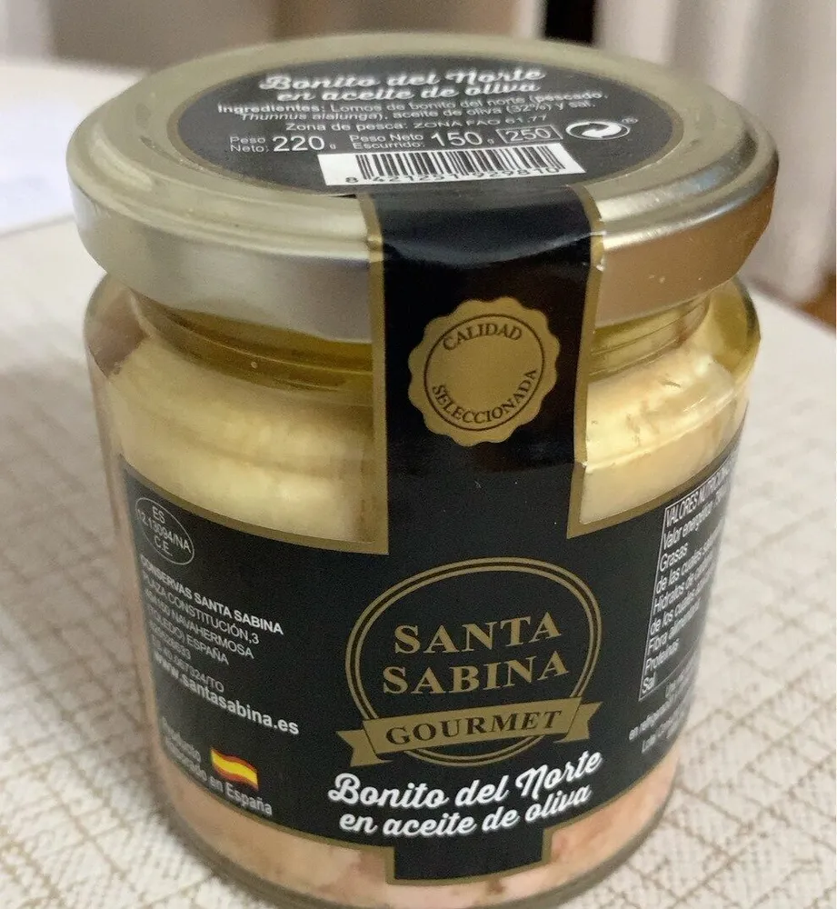 Bonito del norte en aceite de oliva