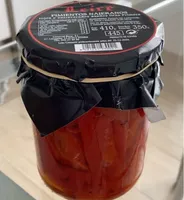 Pimientos najeranos rojos y entreverados asados tiras Primera