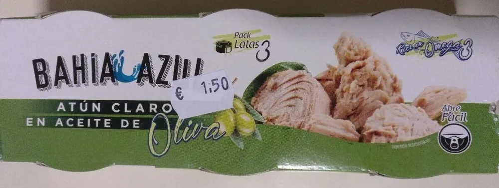 Atún claro en aceite de oliva