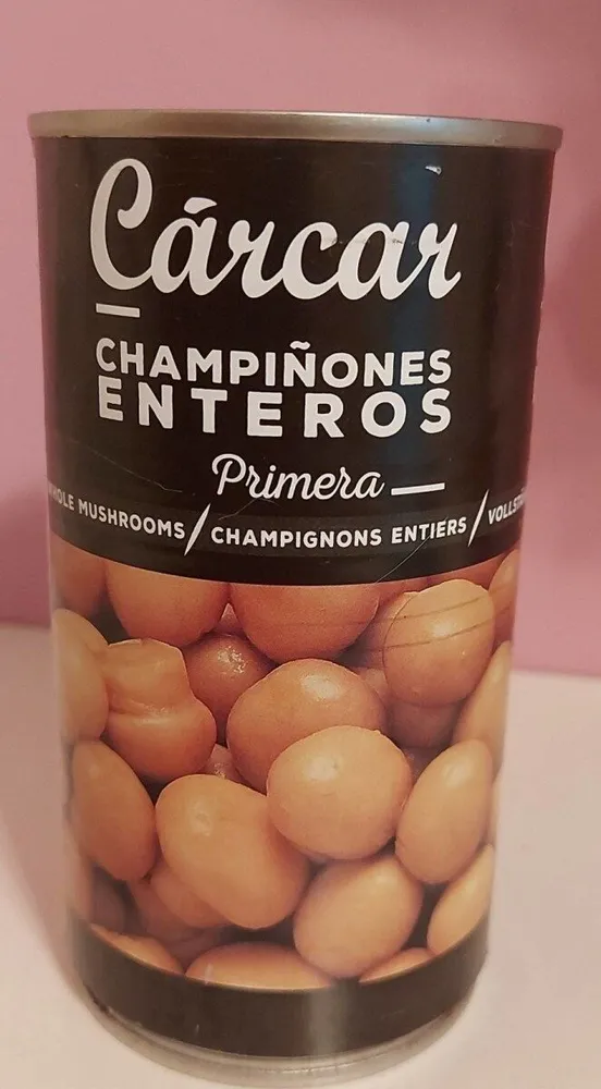 Champiñones enteros