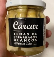 Yemas de espárragos blancos