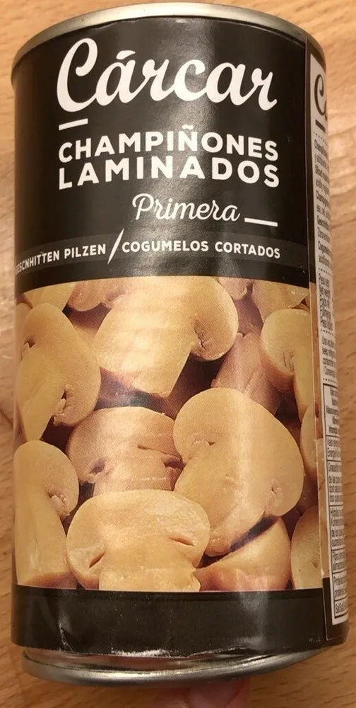 Champiñones laminados