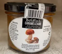 Boletus caramelizado a la reducción de Pedro Ximénez