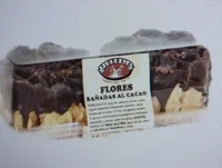 Flores bañadas al cacao