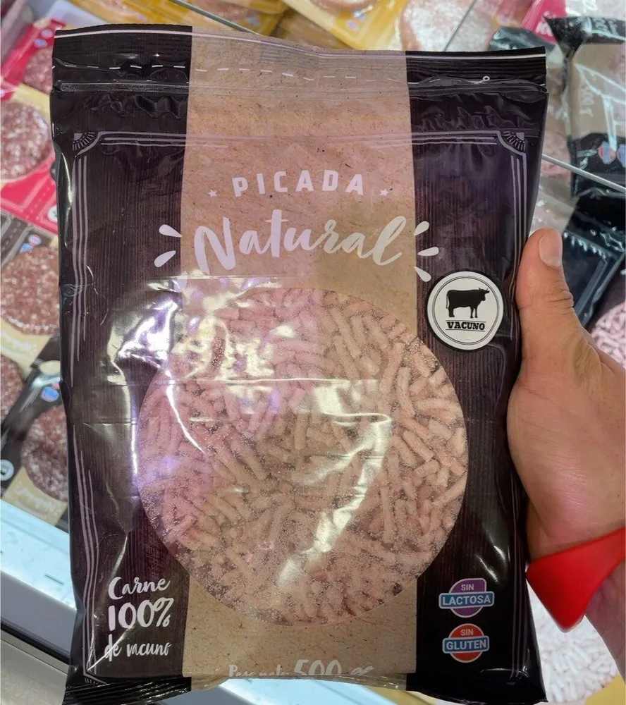 Carne picada natural