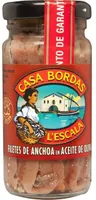 Filetes de anchoa aceite de oliva