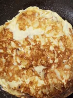 Tortilla aux pommes de terre et ail réfrigéré