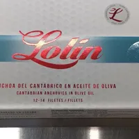 Anchoa del Cantábrico en aceite de oliva