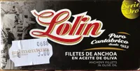 Filetes de anchoa en aceite de oliva