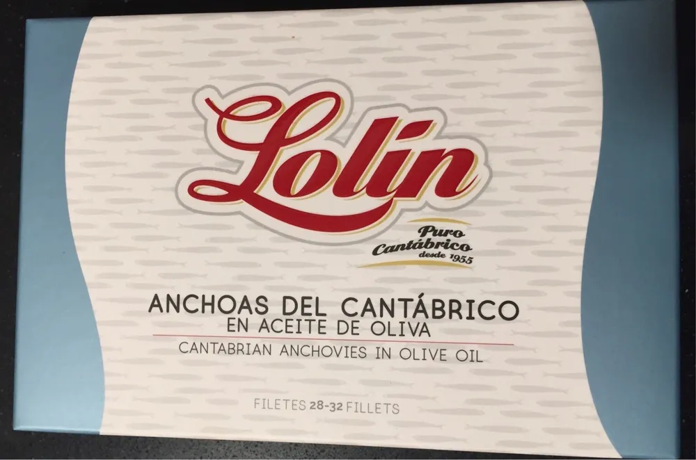 Filetes de anchoa en aceite de oliva