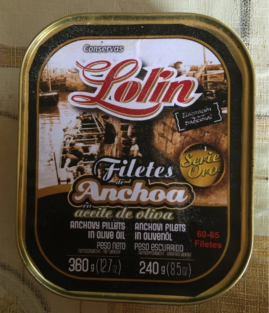 Filetes de anchoa