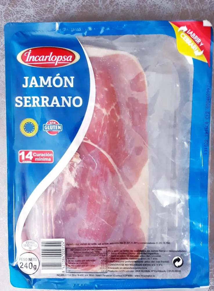 Jamón serrano