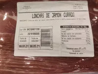 Lonchas de jamón curado