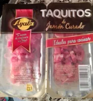 Taquitos de jamón curado