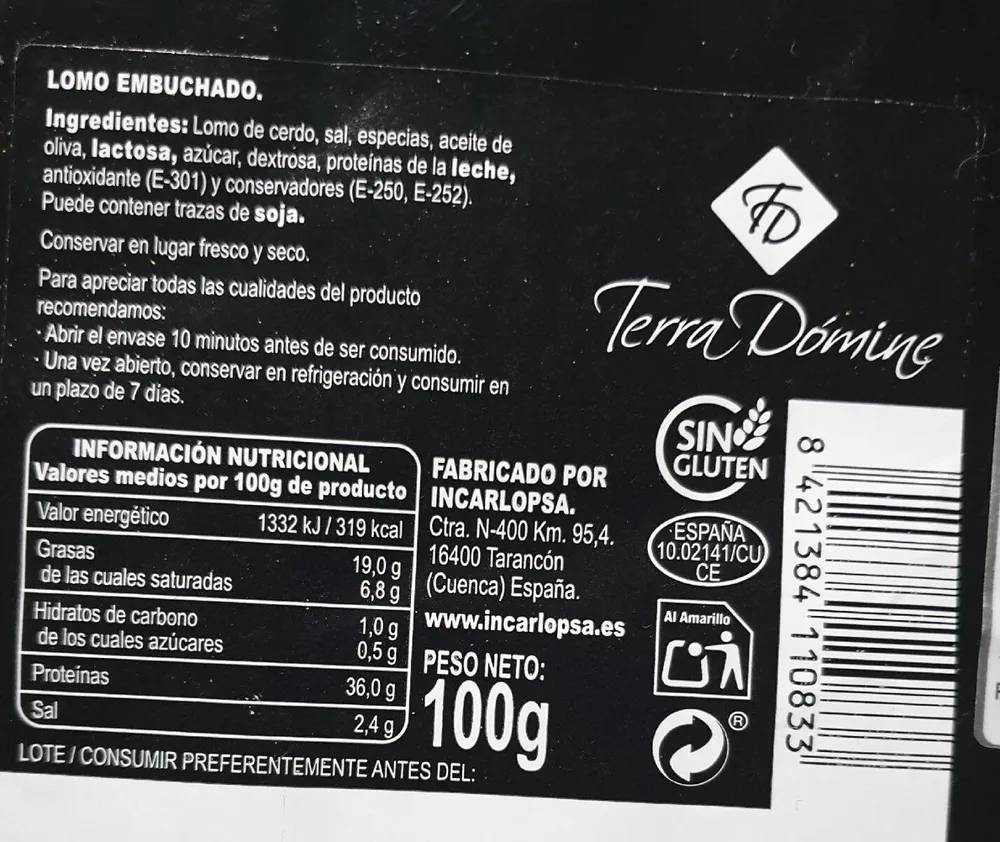 Lomo embuchado