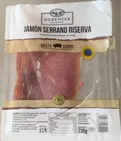 Jamón serrano riserva