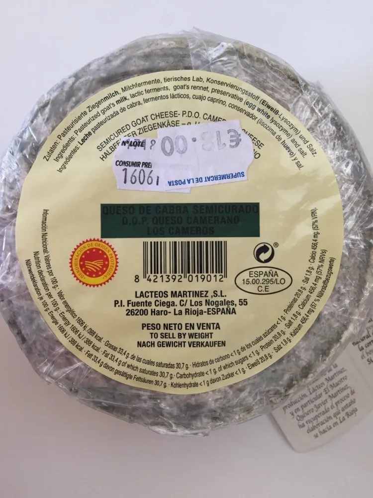 Queso de cabra semicurado