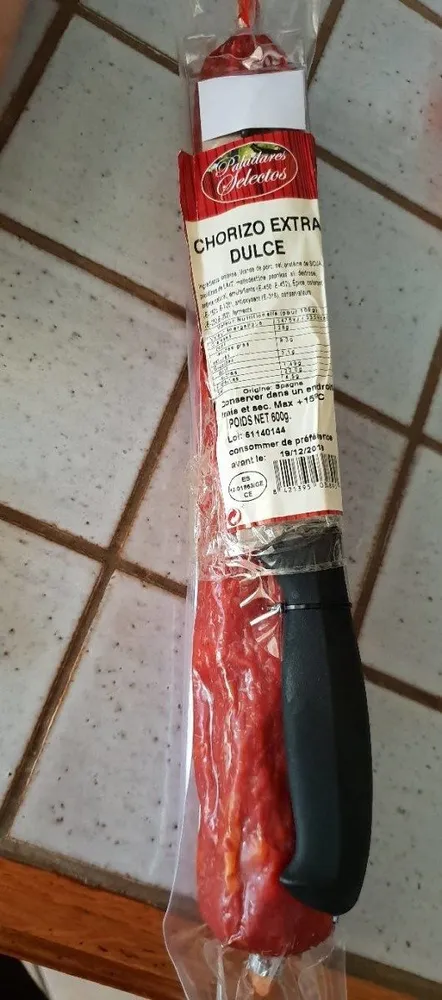 Chorizo extra dulce