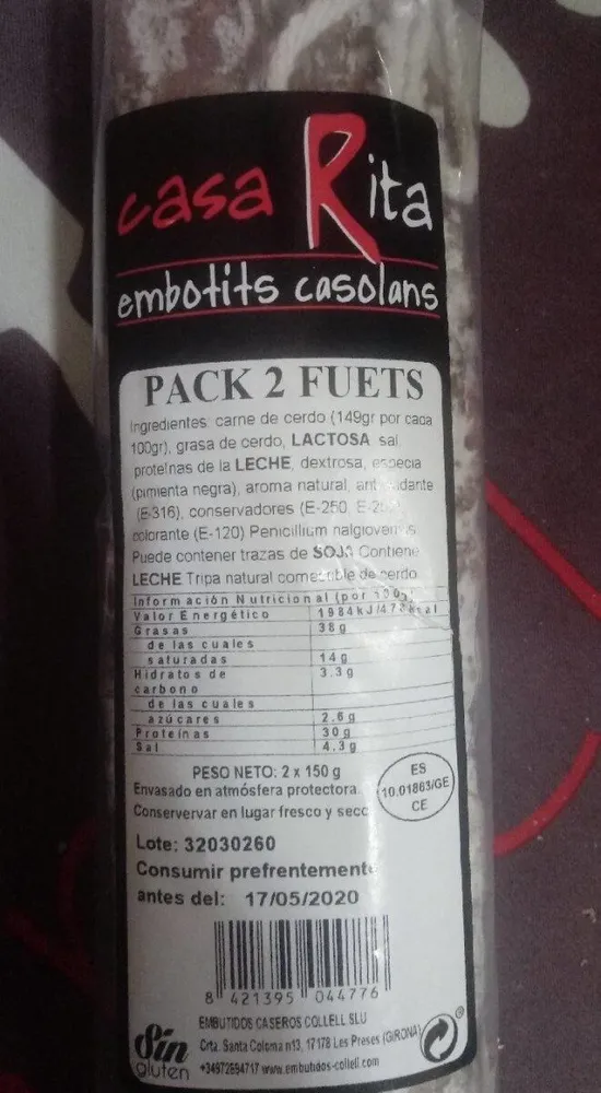 Pack 2 fuets