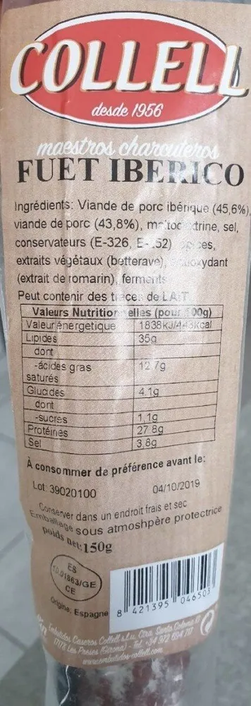 Fuet ibérique