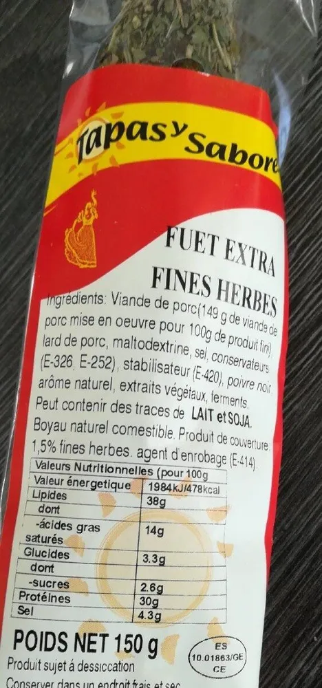 Fuet extra fine herbes