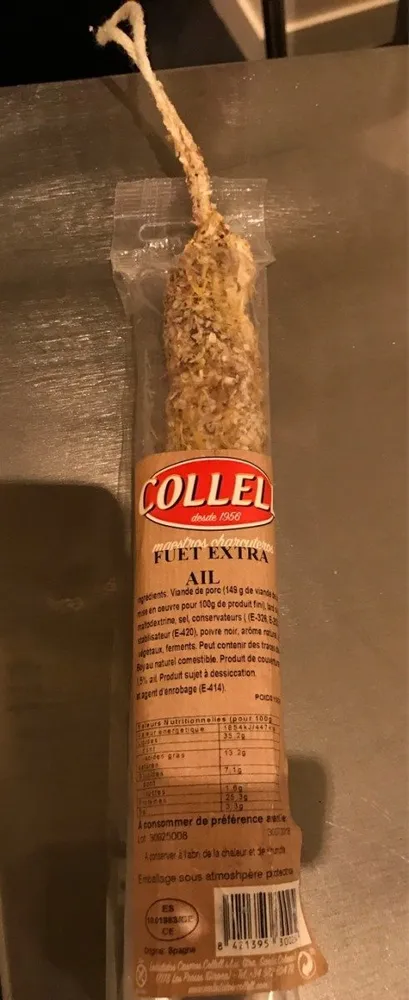 FUET EXTRA A L'AIL